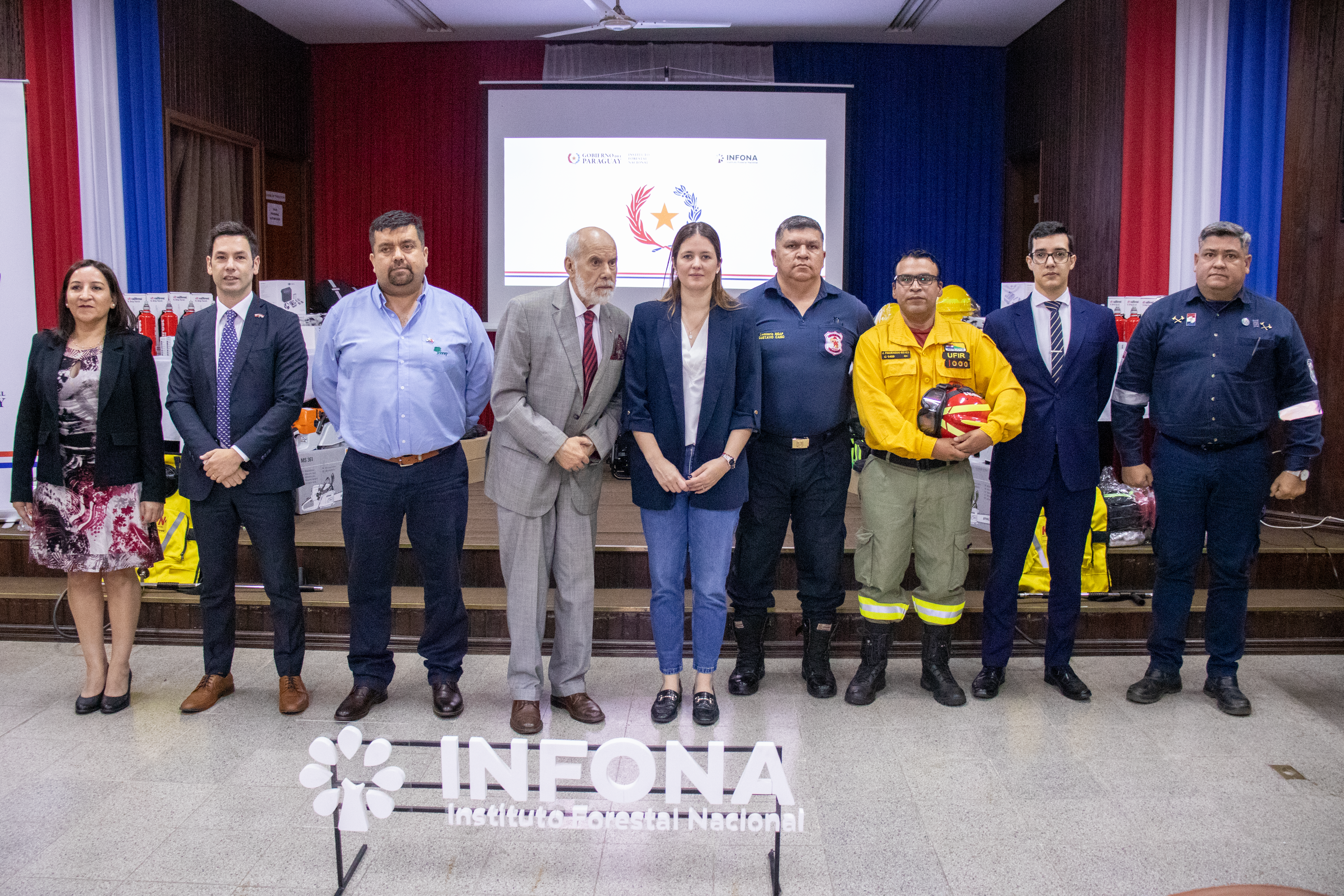 Proyecto de Cooperación y Asistencia técnica en protección contra incendios forestales, que reafirma el compromiso de apoyo entre Paraguay, Chile y Canadá
