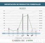 Importación de productos forestales del mes de mayo de 2024