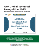 Gestión forestal sostenible: la FAO otorga reconocimiento internacional al INFONA